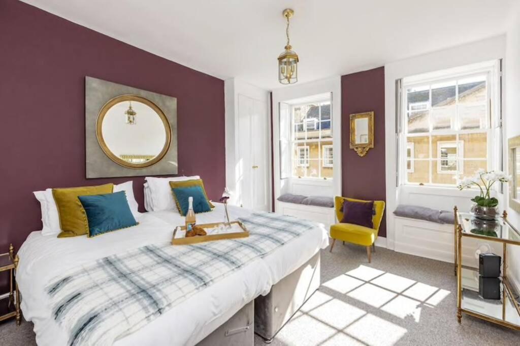 Georgian Apartment Located In The Center Of Bath. Kültér fotó